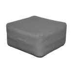 Tabouret gonflable d'ext�rieur balloon gris 71 x 34 x 71 cm