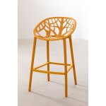 Tabouret haut de jardin ores moutarde ?65 cm Tabouret haut de jardin ores moutarde ?65 cm