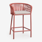 Tabouret de jardin haut arhiza terracota �65 cm