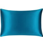 Taie d'oreiller 100 % soie pure pour les cheveux et la peau, 25 mommes.