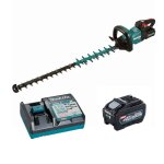 Taille - haie m 75 cm 40v max xgt - makita - avec 2 batteries 40v 4. 0ah - chargeur - uh005gm201