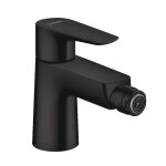 Talis e mitigeur bidet noir mat, avec tirette et vidage (71720670)