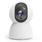 Tallpower c23 camra de surveillance intrieure, ultra hd 2k, wi - fi 2, 4 ghz, vision nocturne, led ...
