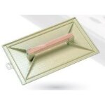 Taloche rectangulaire 44x15cm abs manche bois - taliaplast - ts2