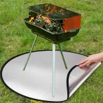 Tapis de brasero rond de 36 pouces, tapis résistant au feu, tapis ignifuge sous le gril, tapis de barbecue, ... Tapis de brasero rond de 36 pouces, tapis résistant au feu, tapis ignifuge sous le gril, tapis de barbecue, ...