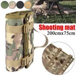 Tapis de chasse tactique portable en polyester l�ger, couverture imperm�able pour pique - nique camping ...