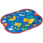 Tapis � eau - bestway - pirate paradise - 170 cm x 140 cm - multicolore - pour enfants 2 ans +