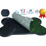 Tapis gazon artificiel extrieur chien pelouse os toilette animaux herbe propret uriner chiot dressage ...