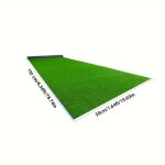 Tapis de pelouse artificielle en plastique vert, faux gazon d'extérieur, enclos de pavage pour délégations, ... Tapis de pelouse artificielle en plastique vert, faux gazon d'extérieur, enclos de pavage pour délégations, ...