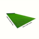 Tapis de pelouse artificielle en plastique vert, faux gazon d'extérieur, enclos de pavage pour délégations, ... Tapis de pelouse artificielle en plastique vert, faux gazon d'extérieur, enclos de pavage pour délégations, ...