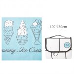 Tapis de pique - nique pliant, tapis de camping, randonne en plein air, couverture de plage portable, ...