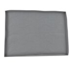 Tapis de protection en silicone pour plaque de cuisson, robuste, gris moyen Tapis de protection en silicone pour plaque de cuisson, robuste, gris moyen