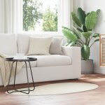 Tapis vidaxl cr�me 80x150 cm polyester antid�rapant