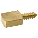 Taquets � visser - laiton - 10x15 mm