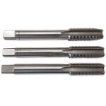 Tarauds hss 3 passes - jeu de 3 tarauds de 10 x 100 fin