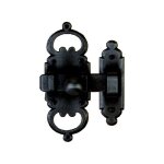 Targette 682 fer noir bouvet - 100 x 38 mm - 23339