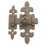 Targette � p�ne plat - fer patin� - 680 bricozor