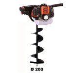 Tari�re thermique 52 cm3 - 3 cv + m�che 200 mm