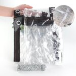 Tarlii - bches de porte et de fentre transparentes impermables a la pluie, bches de plantes succulentes, ...