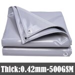 Tarlii - tente de camping en toile epaisse en pvc gris rap - duty, tente de camping en plein air, pergola, ... Tarlii - tente de camping en toile epaisse en pvc gris rap - duty, tente de camping en plein air, pergola, ...