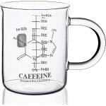Tasse a cafe sbsg, tasse a cafe, tasse de chimie, tasses a cafe en verre borosilicate de 16 oz, tasses ...