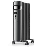Taurus alpatec agadir 1500 - radiateur  huile - mobile, pose au sol - 1500 watt - noir