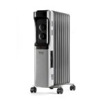 Taurus alpatec dakar 2000 - radiateur  huile - pose au sol - 2 kwatt - gris / noir