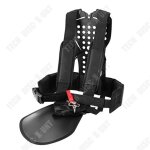 Td ceinture d'�paule pour d�broussailleuse 36 * 41cm harnais perfor� et respirant tondeuses � gazon l�ger ...