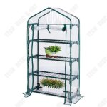 Td tente de jardin pour serre 69x49x155cm tente pour plantes de serre bche pvc pour serre serre en plastique ...