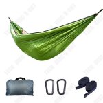 Td hamac en coton epaissi camping en plein air sac de couchage hiver isolation thermique couverture ...
