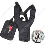 Td� harnais debroussailleuse bandouli�re r�glables tondeuse confortable sangle d'�paule d�broussailleuse ...