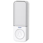 Techly i - bell - ring05t bouton poussoir de sonnette de porte blanc sans fil
