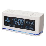 Technoline ws 6850 station m�t�o num�rique blanc led batterie