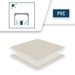 Tecplast toile pergola ivoire 3x4 m effet anti - chaleur 680pr2 - qualit 15 ans - bche pergola etanche ...