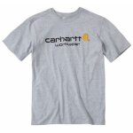Tee - shirt manches courtes - sleeve logo - gris - m carhartt