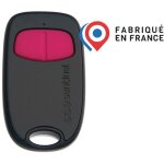 T�l�commande 2 canaux - scs sentinel - simplycontrol - fuchsia. port�e 40m. fr�quence 433. 92 mhz. pile ...
