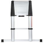 Telesteps 20138 - 601 - echelle téléscopique eco line - avec support stabilisatrice - aluminium - hauteur ... Telesteps 20138 - 601 - echelle téléscopique eco line - avec support stabilisatrice - aluminium - hauteur ...