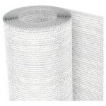 Tenax soleado white filet tiss� d'ombrage brise - vue blanc pour terrasses et balcons - 2, 00 x 10 m
