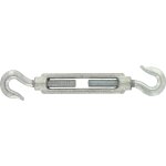 Tendeur 2 crochets chapuis - acier zingu� estamp� - diam�tre 6 mm - vendu par 1