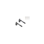 Tendeurs moyens pour c�ble tendu t. b. t, chrome, 2 pi�ces, 10 cm