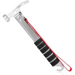 Tent hammer camping hammer lightweight aluminium tent stake hammer multifunctional for camping hiking ...