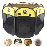 Tente pour animaux de compagnie, parc d'extrieur, chenils pliables, barrires portables, pour chiots ...
