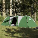 Tente familiale a dôme 8 personnes vert imperméable Tente familiale a dôme 8 personnes vert imperméable