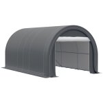 Tente garage carport dim. 5l x 3l x 2, 4h m acier galvanis� robuste pe haute densit� 190 g / m imperm�able ...