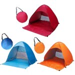 Tente de plage en plein air, portable, pliable, anti - uv, protection solaire, pour la p�che et le camping ...