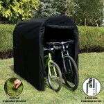 Tente de rangement standart pour vlos 160 x 93 x 189 cm garage extrieur mobile protection rangement ...