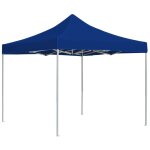 Tente de réception pliable aluminium 2 x 2 m bleu Tente de réception pliable aluminium 2 x 2 m bleu