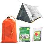 Tente de survie etanche en plein air, couverture de secours, abri d'urgence, tube pour escalade, camping, ...