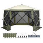 Tente tonnelle pop - up - duoku - abri solaire a 6 côtés - tente moustiquaire a installation rapide de ... Tente tonnelle pop - up - duoku - abri solaire a 6 côtés - tente moustiquaire a installation rapide de ...