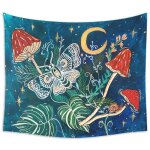 Tenture murale tapisserie murale tissus decoration chambre femme tenture murale tissus tenture murale ...